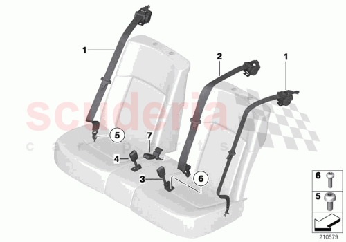 Part Diagram for Rolls Royce 72117240812