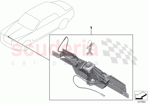 Part Diagram for Rolls Royce 51132407490