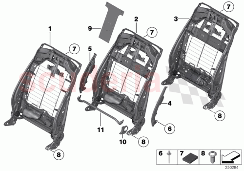 Part Diagram for Rolls Royce 52107315147