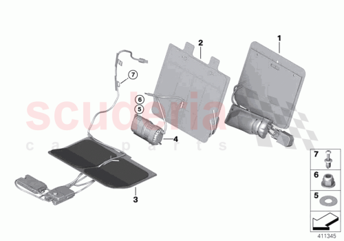 Part Diagram for Rolls Royce 52107313636