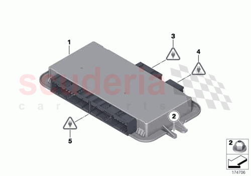 Part Diagram for Rolls Royce 61 35 9345371