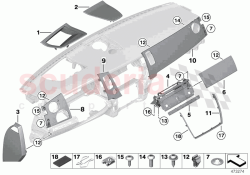 Part Diagram for Rolls Royce 51459301629