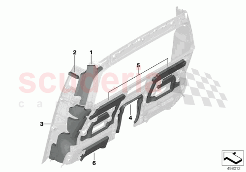 Part Diagram for Rolls Royce 51489461489