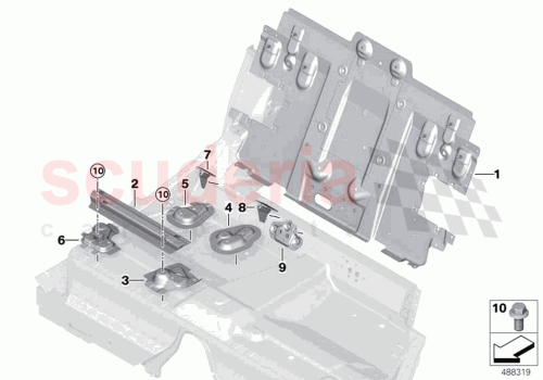 Part Diagram for Rolls Royce 41008494644