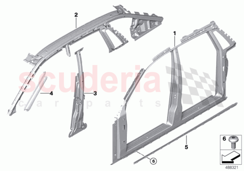 Part Diagram for Rolls Royce 41008494657