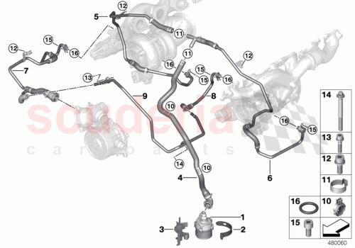 Part Diagram for Rolls Royce 11538654391