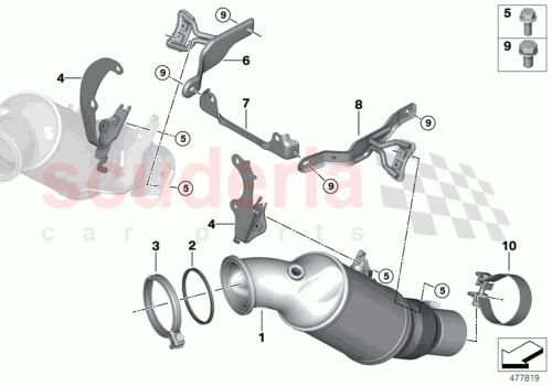 Part Diagram for Rolls Royce 18328682726