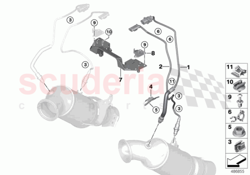 Part Diagram for Rolls Royce 11788694196
