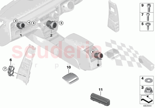 Part Diagram for Rolls Royce 64227406600
