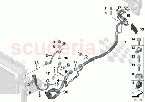 Part Diagram for Rolls Royce 07119908428