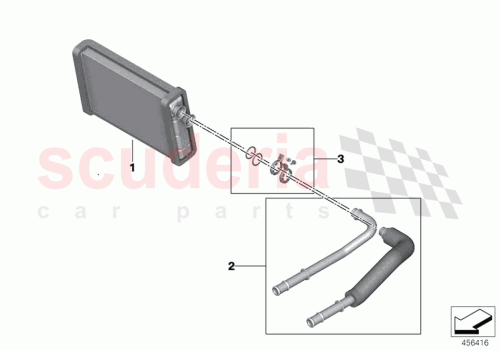 Part Diagram for Rolls Royce 64119361711