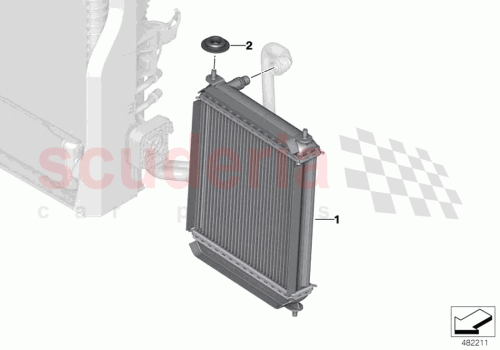 Part Diagram for Rolls Royce 17117560816