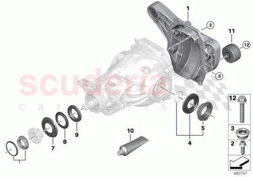 Part Diagram for Rolls Royce 33118642812