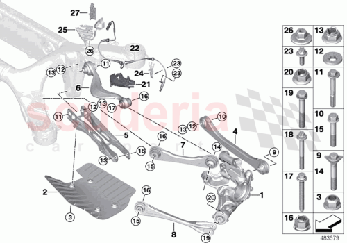 Part Diagram for Rolls Royce 34526869191