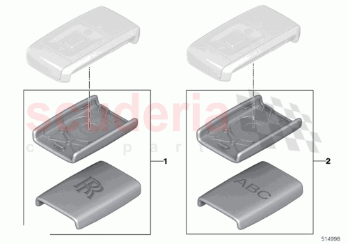 Part Diagram for Rolls Royce 66125A44480