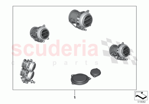 Part Diagram for Rolls Royce 51465A5B563