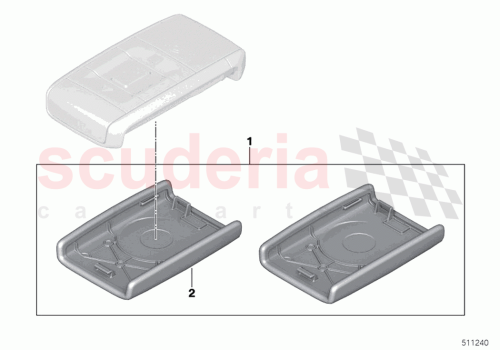 Part Diagram for Rolls Royce 66125A307C8