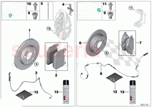 Part Diagram for Rolls Royce 34356871915