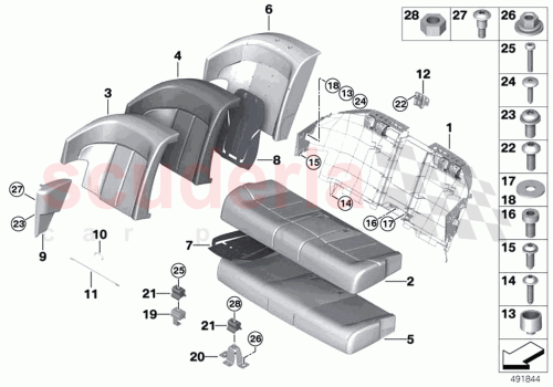 Part Diagram for Rolls Royce 52207477412