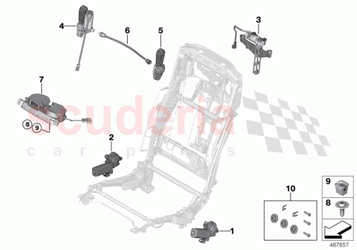 Part Diagram for Rolls Royce 52107314213