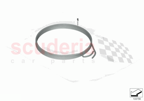 Part Diagram for Rolls Royce 61121391684