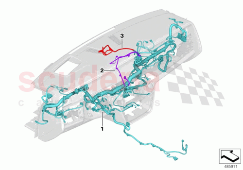 Part Diagram for Rolls Royce 61118795529