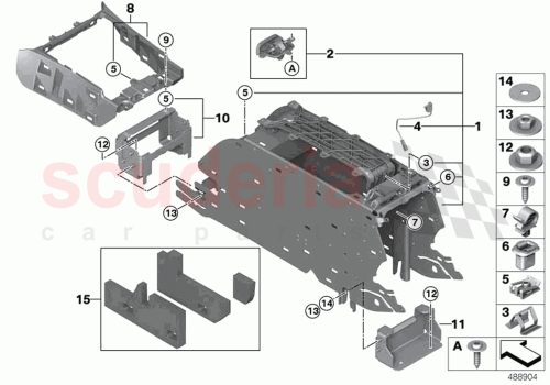Part Diagram for Rolls Royce 51165A01A25