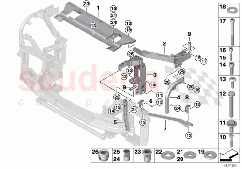 Part Diagram for Rolls Royce 41007954002
