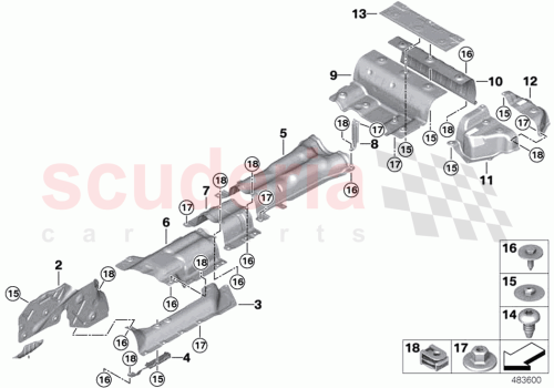 Part Diagram for Rolls Royce 51487409821