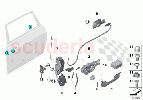 Part Diagram for Rolls Royce 51218495857