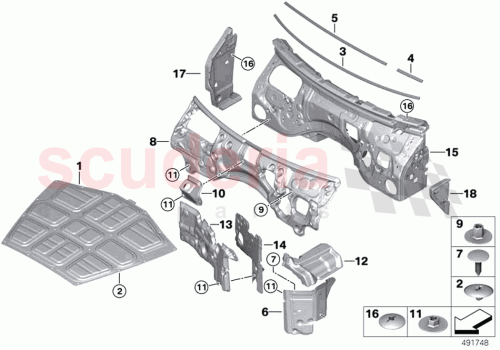 Part Diagram for Rolls Royce 51487409664