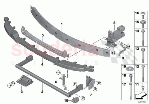 Part Diagram for Rolls Royce 07119906675