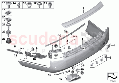 Part Diagram for Rolls Royce 51127438903