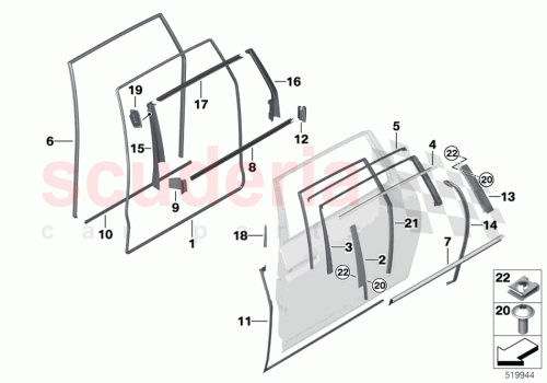 Part Diagram for Rolls Royce 51357413676