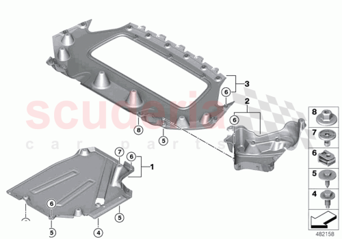Part Diagram for Rolls Royce 51757409813