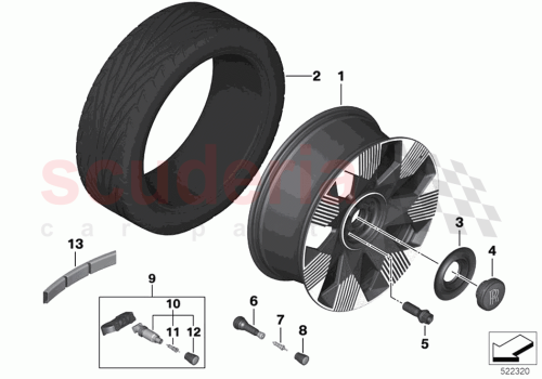 Part Diagram for Rolls Royce 36146872777