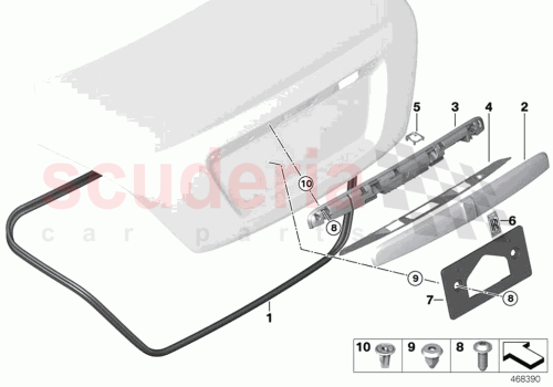 Part Diagram for Rolls Royce 51767301515