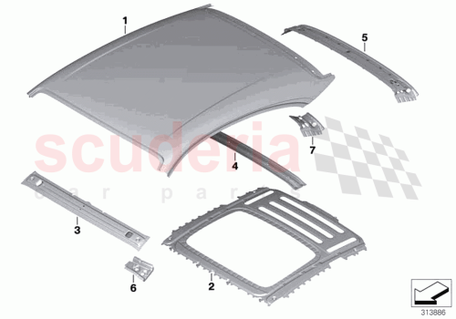 Part Diagram for Rolls Royce 41217336525