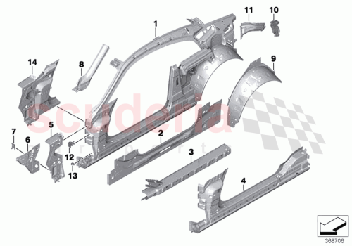 Part Diagram for Rolls Royce 41007336567
