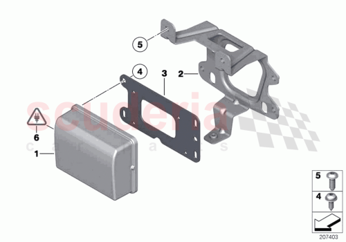Part Diagram for Rolls Royce 66 31 6868707