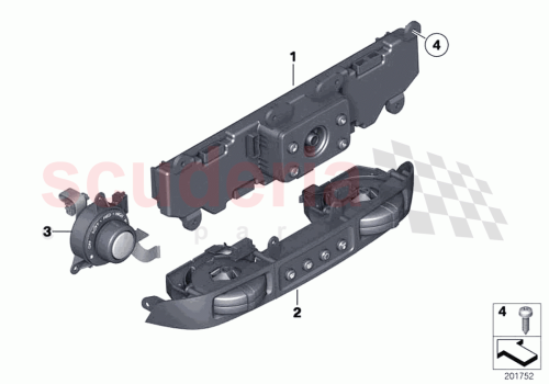 Part Diagram for Rolls Royce 61319357981