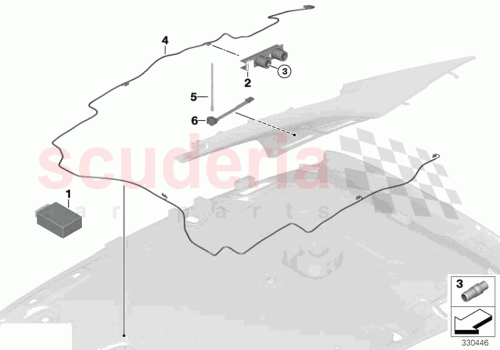 Part Diagram for Rolls Royce 63319287318