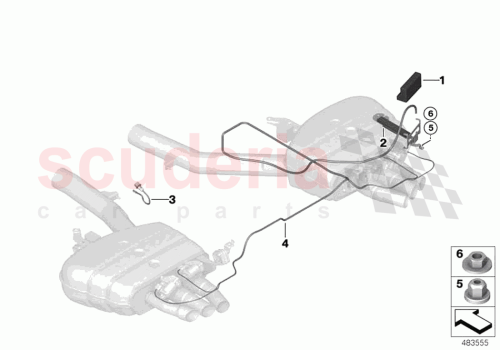 Part Diagram for Rolls Royce 61356834152