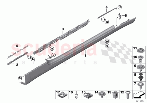 Part Diagram for Rolls Royce 51777368554