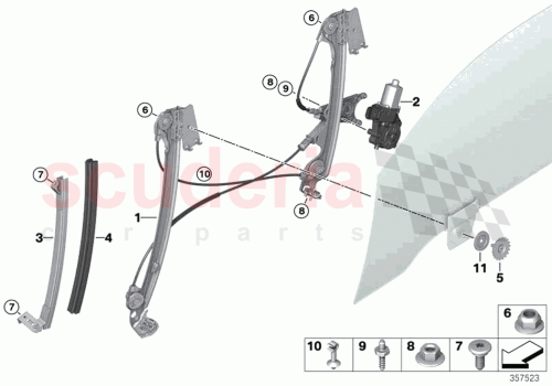 Part Diagram for Rolls Royce 51337312391